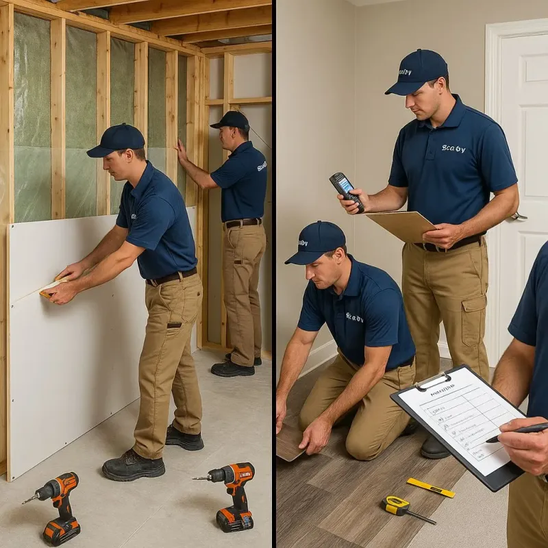Repairs and Reconstruction process in Nacogdoches County, TX