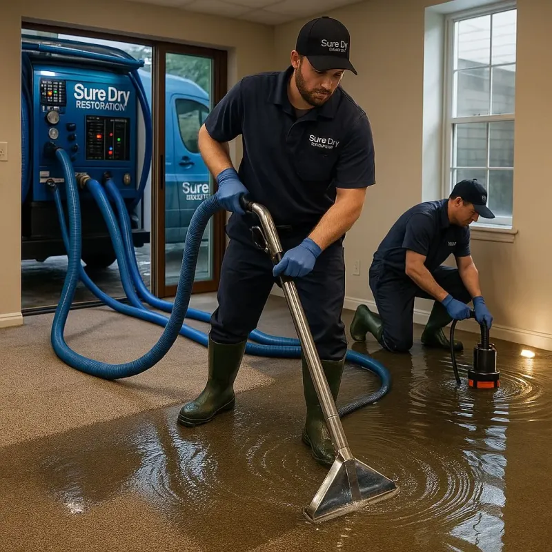 Water Extraction and Removal process in Nacogdoches County, TX
